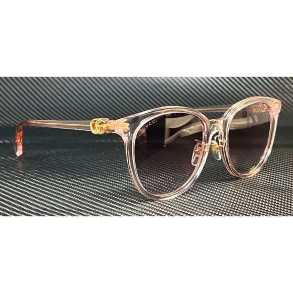Gucci Pink Violet 56mm Sunglasses
